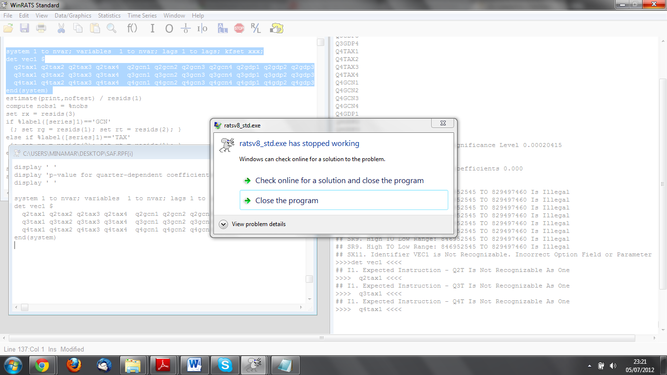 The screen shot file